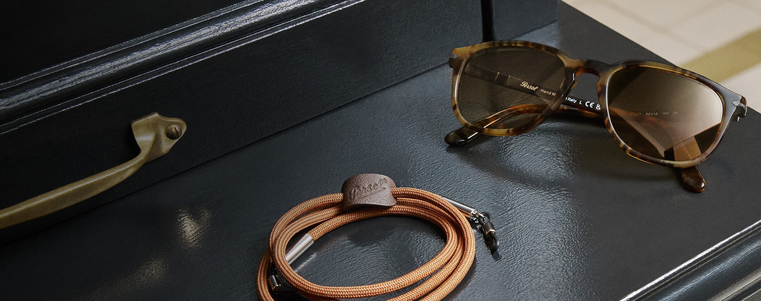 Pineider and Persol. The closeness of Valentine's Day.