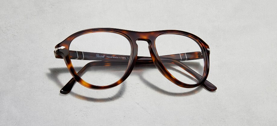 Persol Women's Sunglasses PO3286S - Transparent Green Frame w/Dark Grey Lens. Size: M